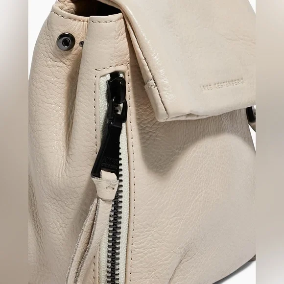Aimee Kestenberg Bali Mini Leather Backpack Sandy Beige